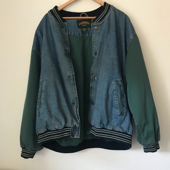 jean jacket with green sleeves Off 66 